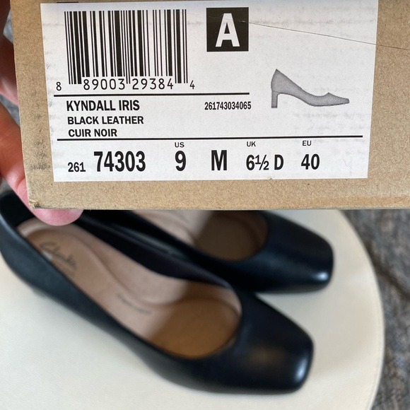 Clarks Kyndall Iris Mid Heeled Comfort Pumps Women\'s 9 M